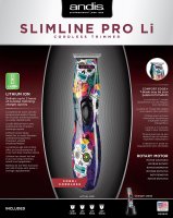     D-8 Slimline Pro Sugar Skull Andis 32620 D-8