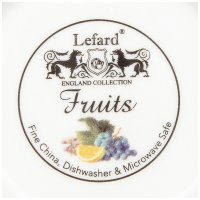Блюдо круглое с крышкой Lefard фрукты 23 см