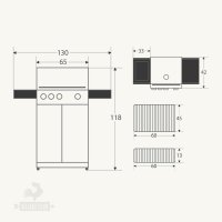   Napoleon Rogue 425 Sibpss
