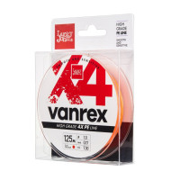  Lucky John Vanrex 4 Braid Fluo Orange 125 , 0,17 