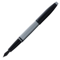   Cross Calais Matte Gray And Black Lacquer,  M