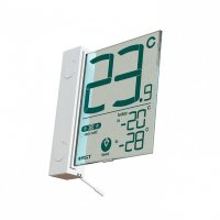 Цифровой оконный термометр на липучке Rst01291
