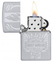 Zippo Harley-davidson C  Satin Chrome, /, 