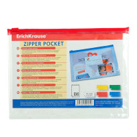 -  Zip- 6 140 , Erichkrause Pvc Zip Pocket,  ,  100 