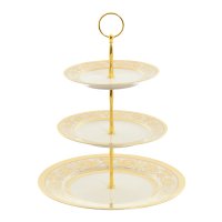  () 3  Falkenporzellan Imperial Cream Gold