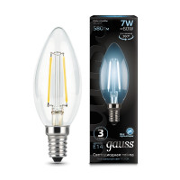 ����� ������������ ����������� Filament 7�� ����� 4100� �����. ���. E14 580�� Gauss 103801207