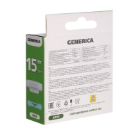  Generica T80, 15 , , 6500 , Gx53, 230 , Ll-t80-15-230-65-gx53-g