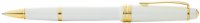 - Cross Bailey Light Polished White Resin And Gold Tone