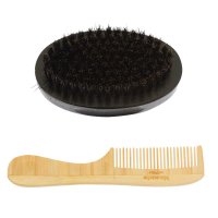 Набор расческа и щётка для бороды и усов миниbarber Style Dewal Co-007/1