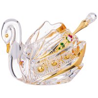   Lefard Gold Glass 11*7 . =8,5 .  