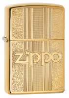  Zippo Classic   High Polish Brass, /, 