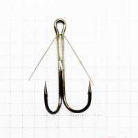  Koi Weedless Double Hook,  10 Int,  Bn,  , 5 .