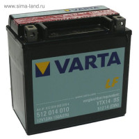   Varta 12  Moto Agm 512 014 010 (ytx14-bs)