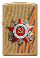  Zippo     Brushed Brass, /, 