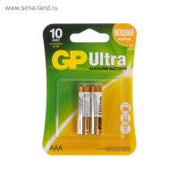   Gp Ultra, Aaa, Lr03-2bl, 1.5, , 2 .