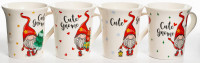 Cute Gnome,  310,  4 , New Bone China