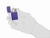  Zippo Slim   Purple Matte, /, , 