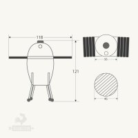   Kamado Classic Joe Black