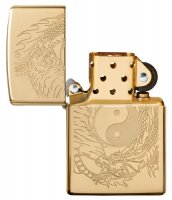  Zippo Classic   High Polish Brass, /, 