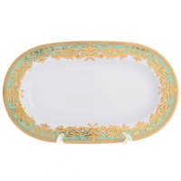   Falkenporzellan Natalia  Seladon Gold 24 