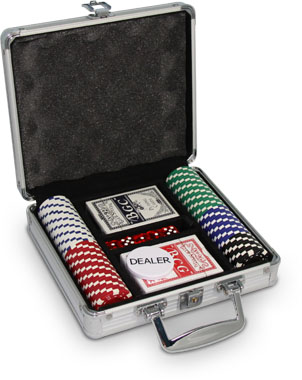 

Набор для покера "Texas Holdem" на 100 фишек