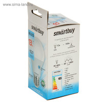  C Smartbuy, E27, A60, 13 , 4000 ,   