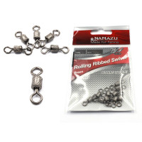  Namazu Rolling Ribbed Swivel, , Bn,  9. Test-6 ,  10 .