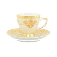    Falkenporzellan Alena 3d Creme Gold Constanza 110
