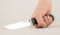 Нож турист (сталь 95x18, орех)