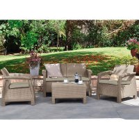    Keter Corfu Ii Set Cappuccino