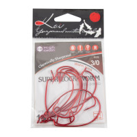  Koi Super Lock Worm ,  30 Int,  Red,  10 .