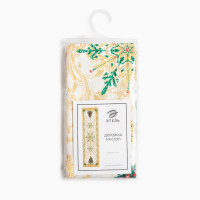     Golden Christmas 40*147 , 100% ,  190/3