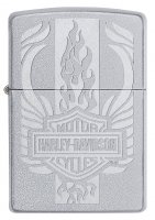  Zippo Harley-davidson C  Satin Chrome, /, 