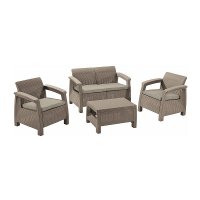    Keter Corfu Ii Set Cappuccino