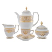   Falkenporzellan Alena 3d Creme Gold Constanza 110