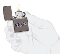 Zippo Zippo Design   Black Ice, /, ,