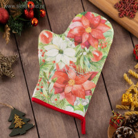 - Christmas Red Flowers 2028, , 100% ,  250/2
