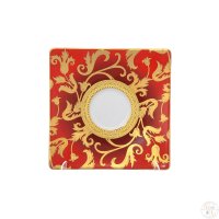    Falkenporzellan Tosca Bordeaux Gold 220(6 )
