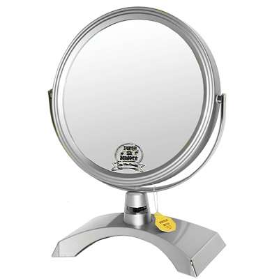 Зеркало B7 300 S3/c Silver настольное 2-стор. 5-кр.ув.18 см.