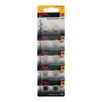   Kodak Max Silver Oxid Button Cell, Sg10 (389, Sr1130, Sr54), 10 