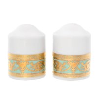 / Falkenporzellan Imperia Seladon Gold (2 )