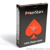 Карты покер старс (poker Stars) 100% пластик
