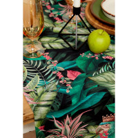  "" Tropical Parrots 40*146 , 100% ,  190 /2