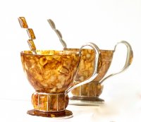 Чашка чайная аркада бронза