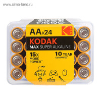   Kodak Max, Aa, Lr6-24box, 1.5, , 24 .