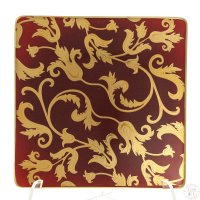   Falkenporzellan Tosca Bordeaux Gold 15 (6 )