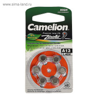 ��������� �������� Camelion, A13 (pr48)-6bl, ��� �������� ���������, 1.45�, �������, 6 ��.