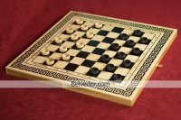 Шахматы смешанные бук малые (38х18х4,2см) россия