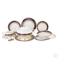   Falkenporzellan Constanza Cobalt Gold 6  27 