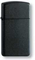 1618 Black Matte Slim Zippo